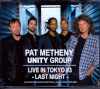 Pat Metheny パット・メセニー/Tokyo,Japan 10.10.2014