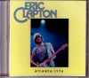 Eric Clapton エリック・クラプトン/Georgia,USA 1974