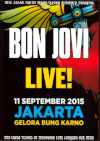Bon Jovi ボン・ジョヴィ/Indonesia 2015