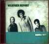 Weather Report ウェザー・リポート/OH,USA 1972