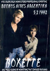 Roxette NZbg/Buenos Aires,Argentina 1992