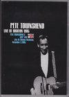 Pete Townshend ピート・タウンゼント/London,UK 1985