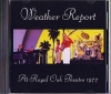 WEATHER REPORT EFU[E|[g/At Royal Oak Theatre 77